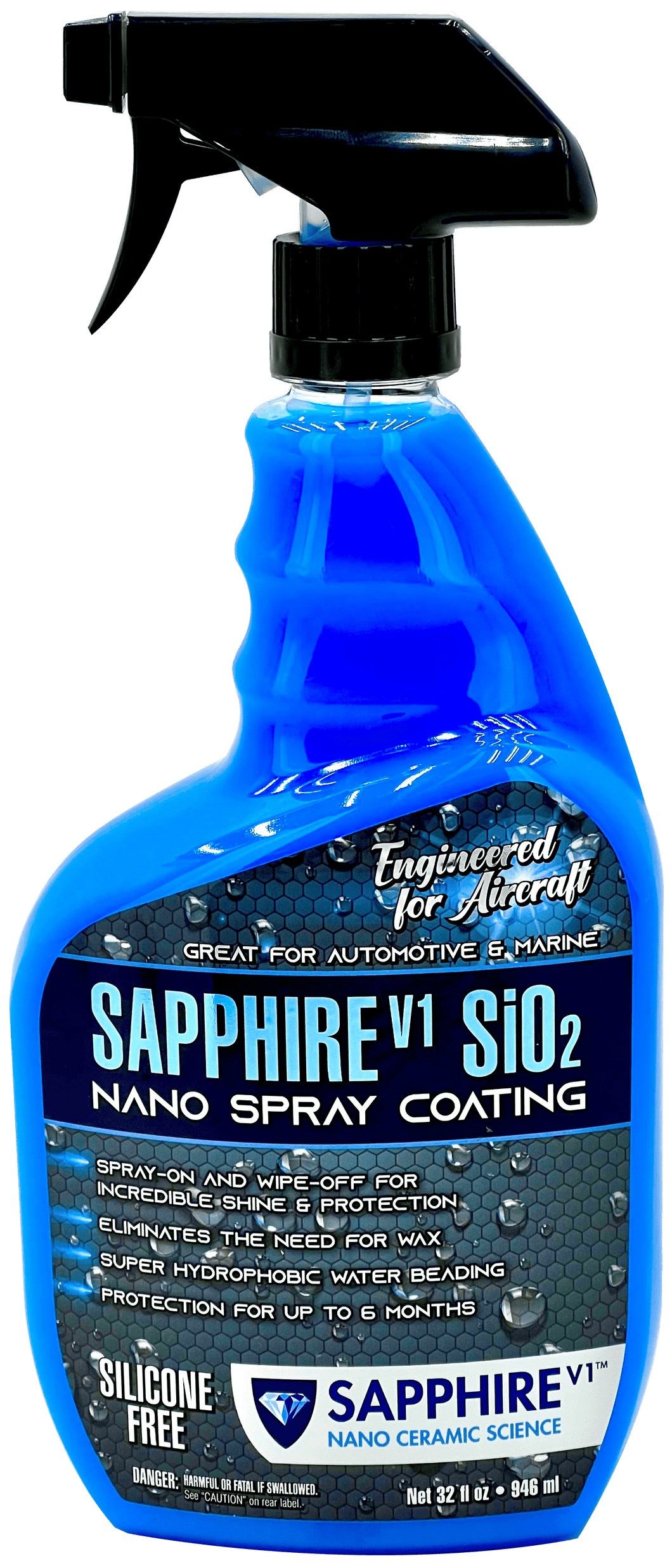 Si02 Nano Ceramic Spray Coating - 6 month protection