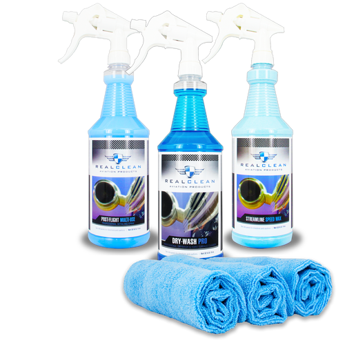 Exterior Dry Wash & Polish Kit - Real Clean Products 