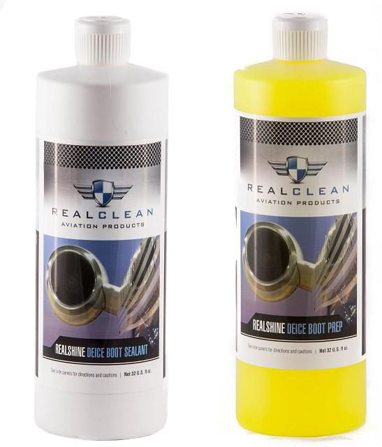 Real Shine De-Ice Boot Revitalization System - Real Clean Products 